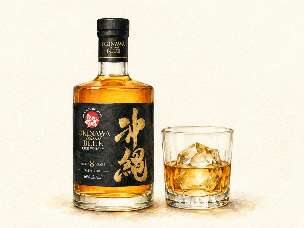 沖縄アイランドブルー 8年 40度